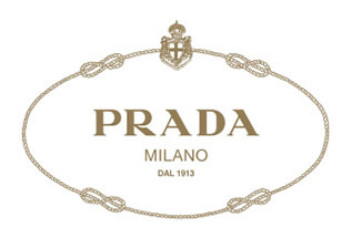 Custom packaging paper with logo - Prada